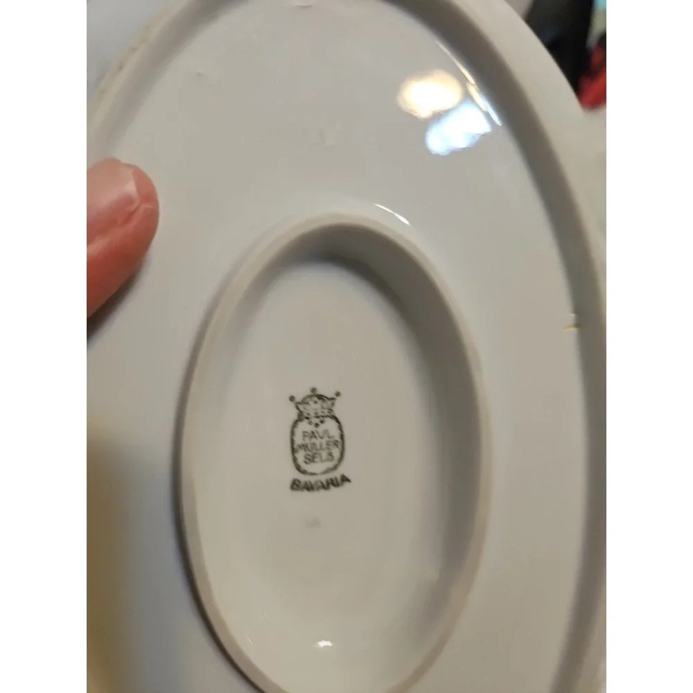 Paul‎ Muller Selb Bavaria Gravy Boat EUC